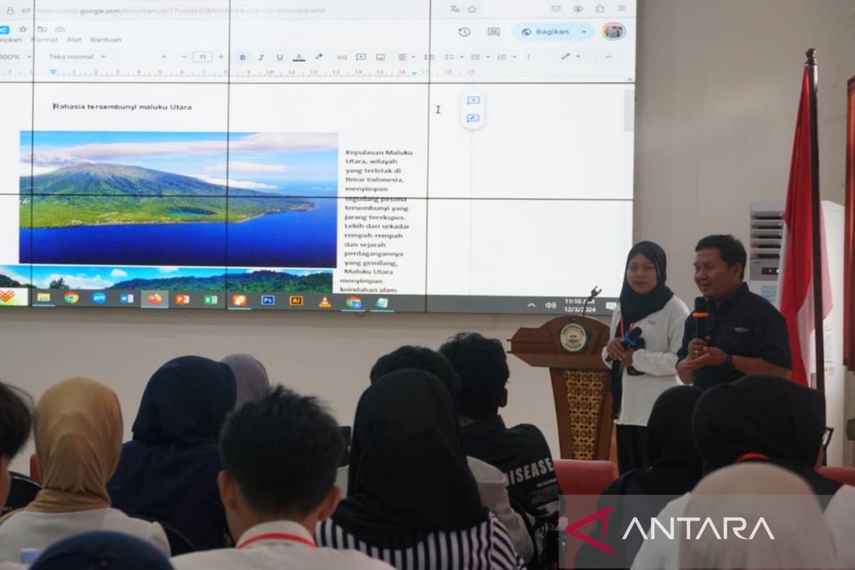 ANTARA gelar pelatihan  jurnalistik bagi mahasiwa Ternate