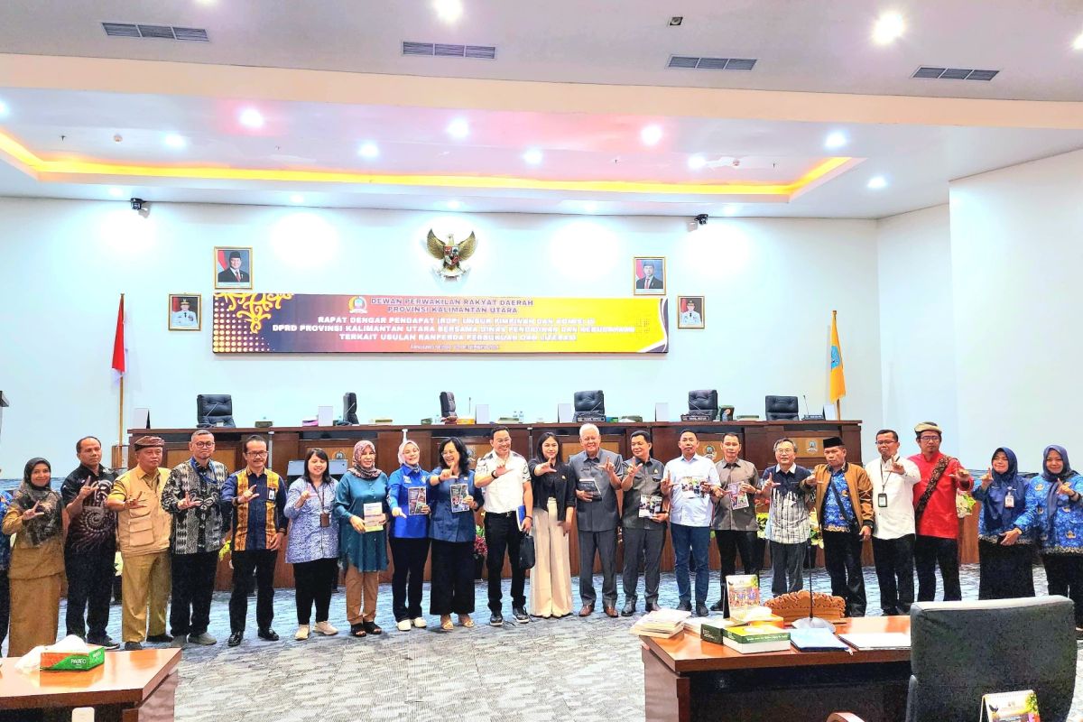 Rapat Dengar Pendapat bahas Perda Pembukuan dan Literasi Kaltara