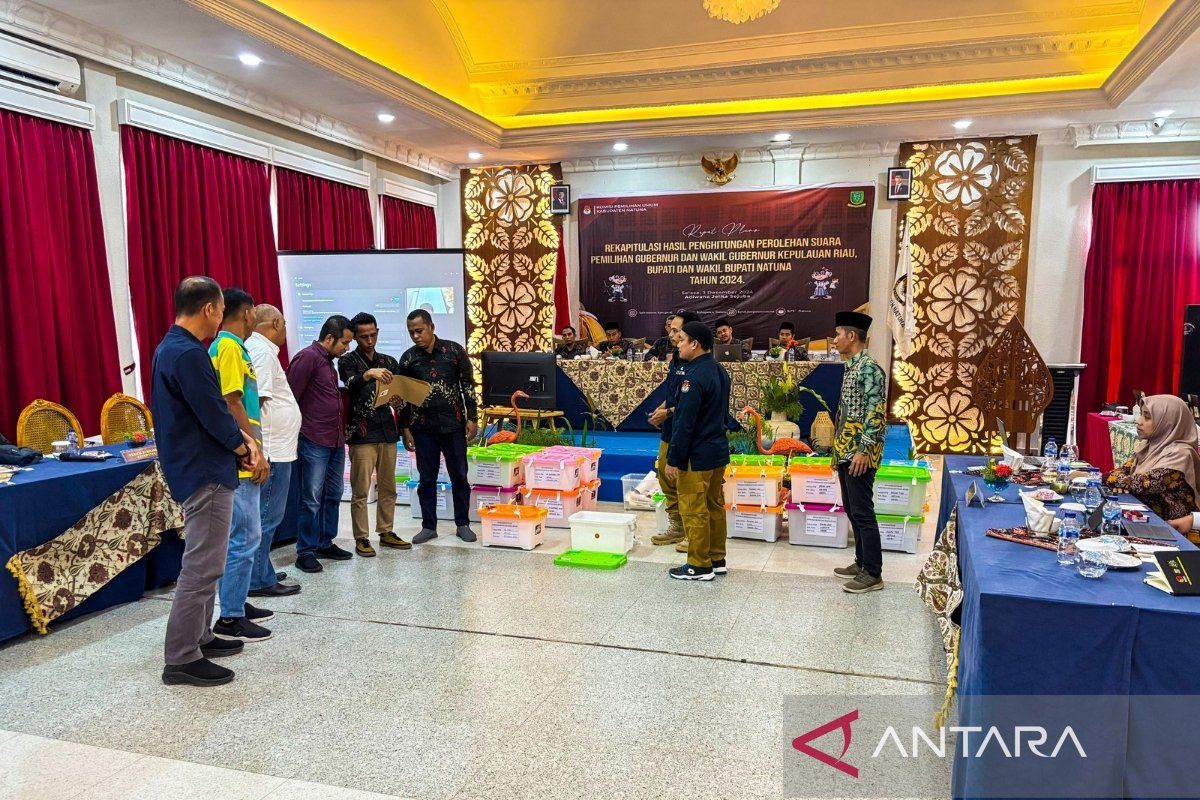 KPU Natuna Kapri mulai rapat pleno hasil pilkada tingkat kabupaten