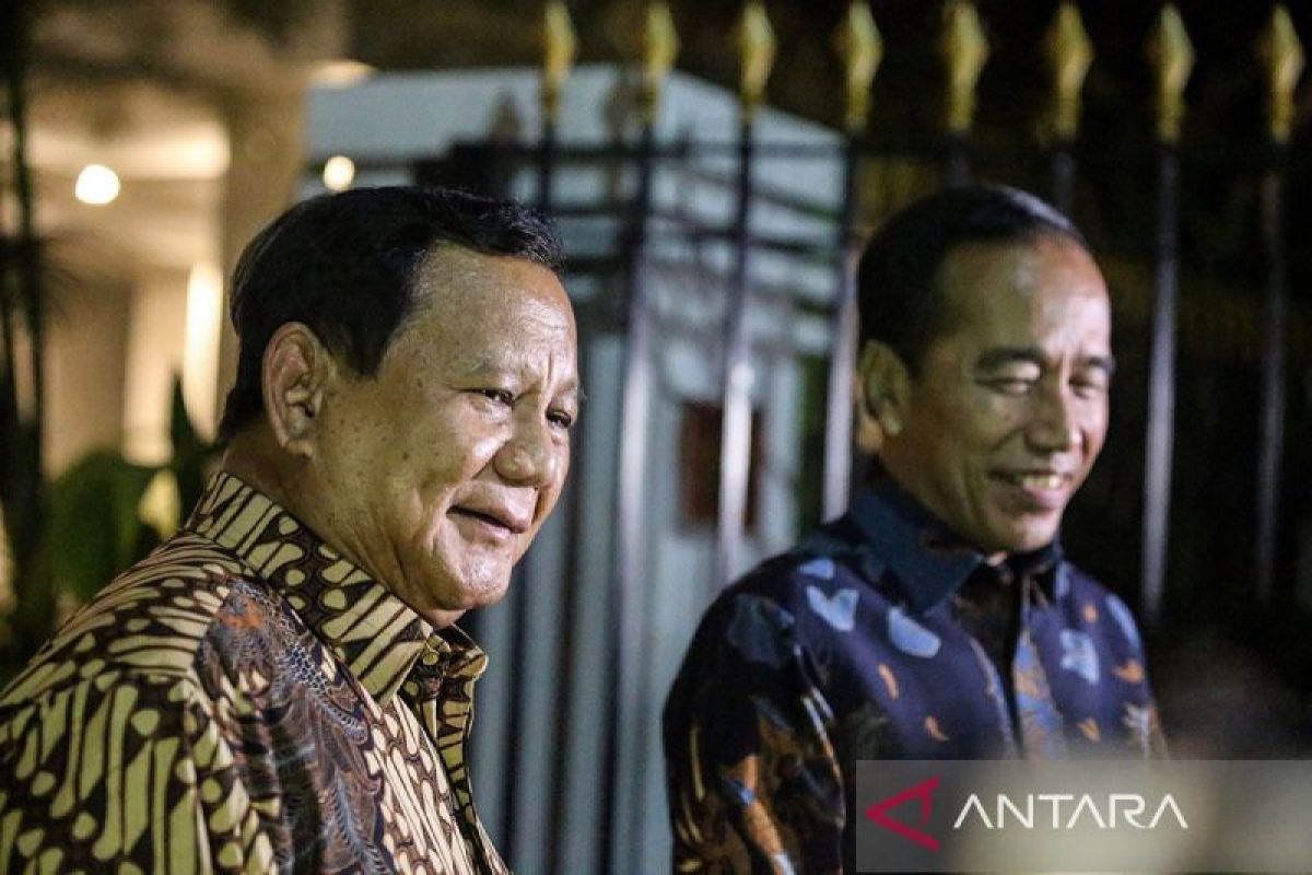 Jokowi bertemu Prabowo selama hampir 2 jam di Kertanegara IV