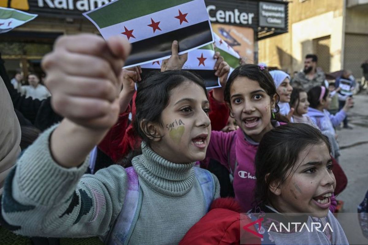 Pemberontak Suriah rebut Kota Damaskus, gulingkan Presiden Bashar al-Assad