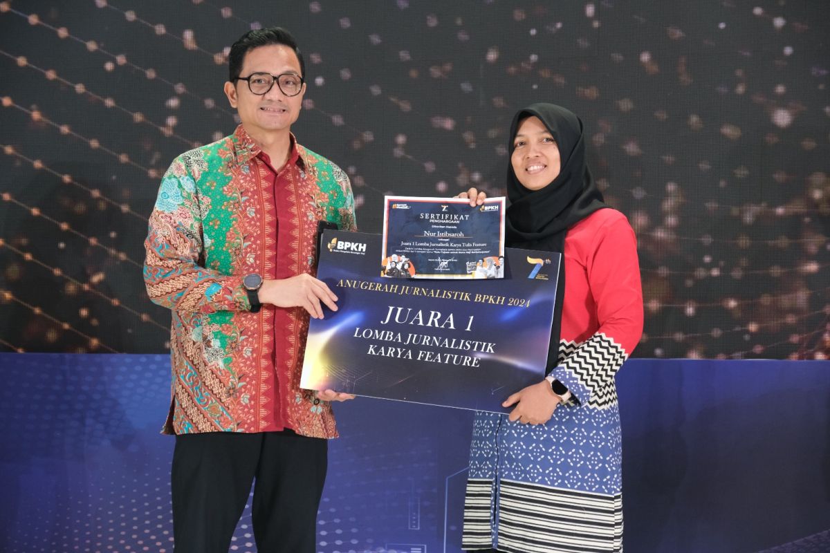 Jurnalis ANTARA menangi Lomba Anugerah Jurnalistik BPKH 2024