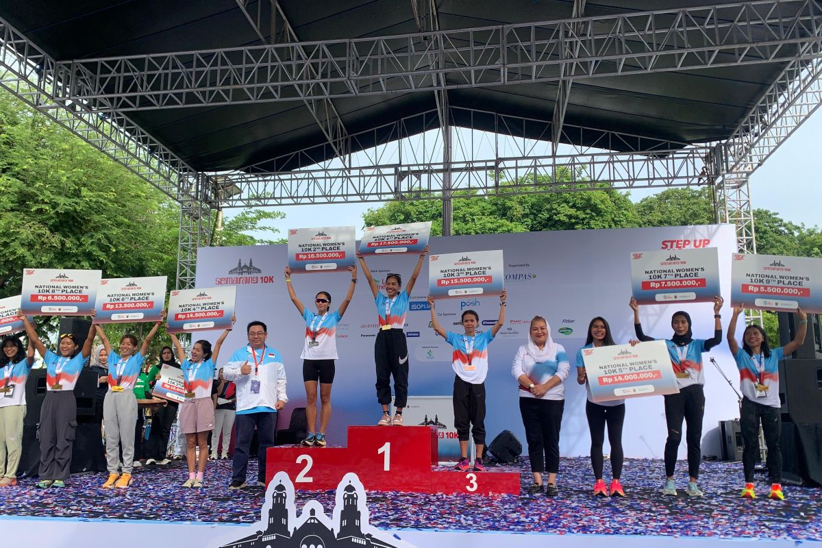 Odekta pecahkan  rekor Semarang 10K