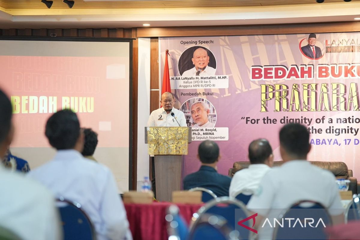 LaNyalla bahas strategi penguasaan negara pada buku "Prahara Bangsa"