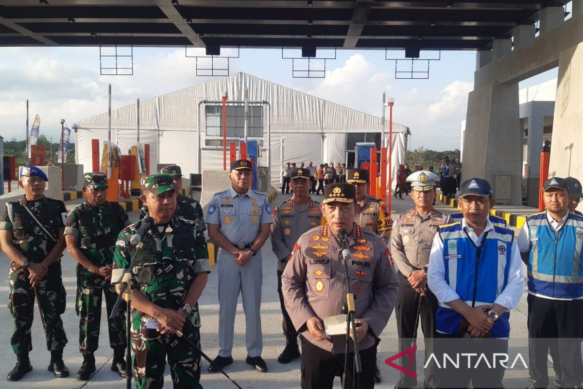 Kapolri cek kesiapan tol fungsional  Klaten-Prambanan