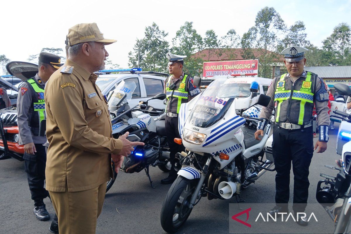 Polres Temanggung kerahkan 747 personel gabungan  amankan Nataru