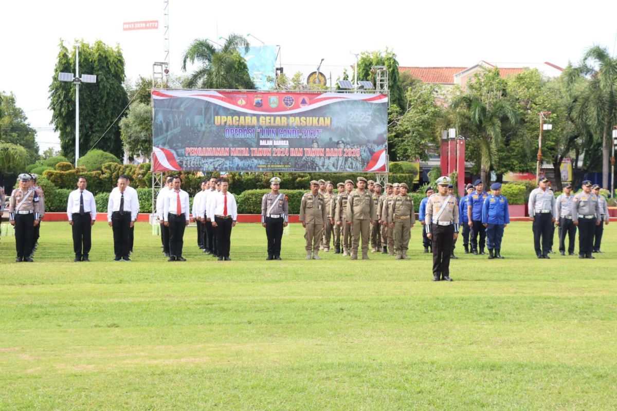 Polres Kudus libatkan 310 personel pengamanan Nataru  di Kudus