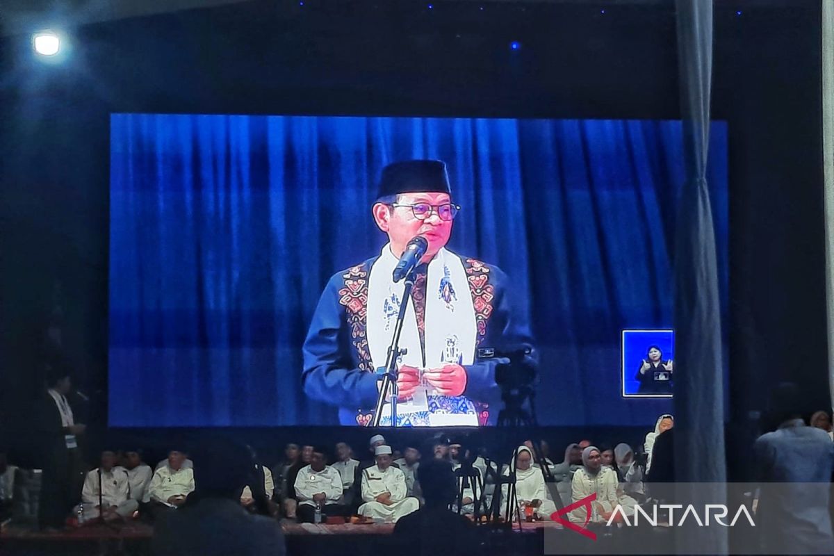 Megawati sampaikan salam untuk Sinta Nuriyah di acara Haul Gus Dur