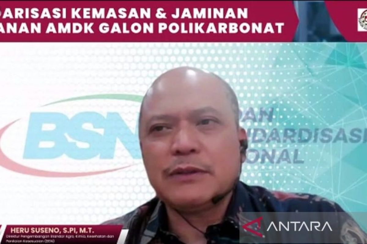 BSN sebut AMDK aman dikonsumsi selama berlogo SNI