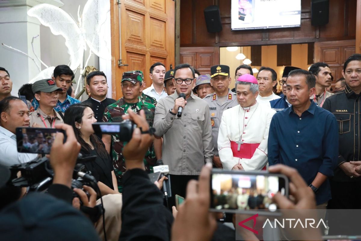 Wamendagri pastikan perayaan Natal di berlangsung lancar