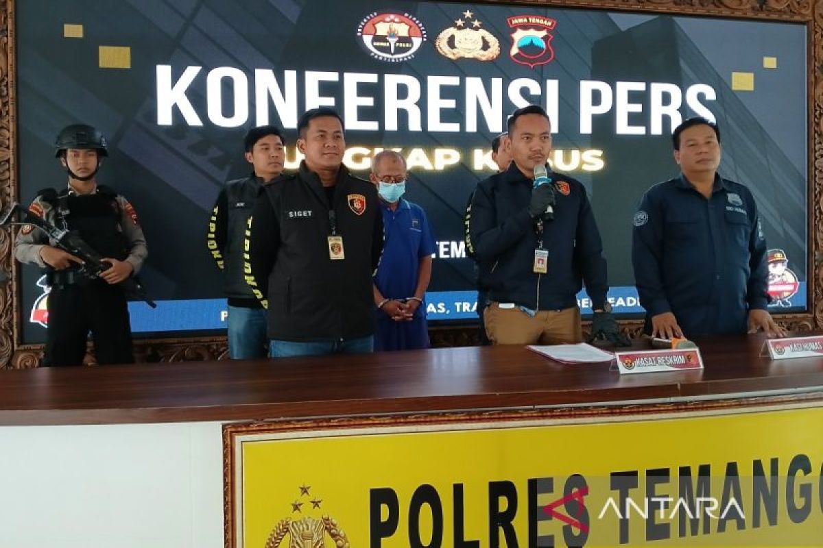 Tersangka korupsi dana program Kotaku di Temanggung ditahan polisi