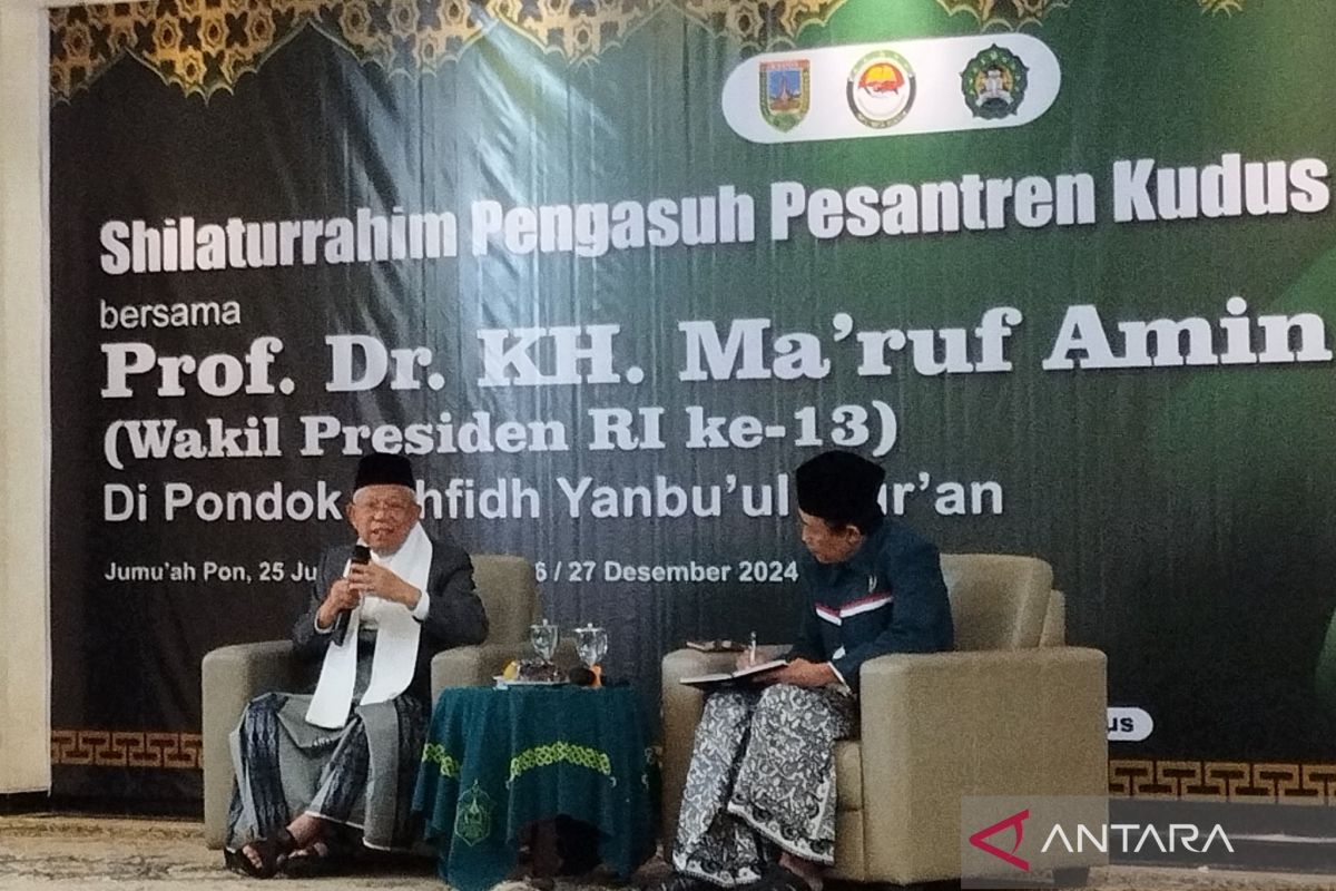 Ma'ruf Amin ingatkan kiai jangan abai  politik