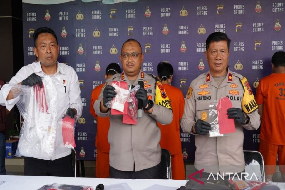 Polres Batang ungkap 59 kasus narkoba  selama 2024