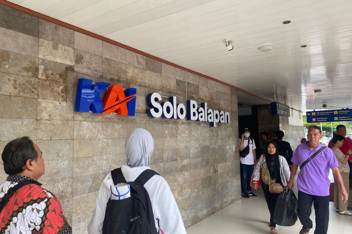 Stasiun Solobalapan paling banyak layani penumpang di Solo selama Nataru