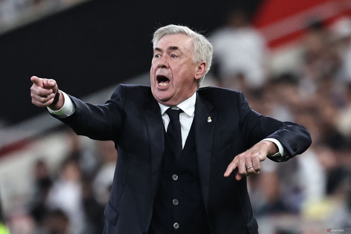 Ancelotti akui pemain Real Madrid kurang komitmen untuk bertahan