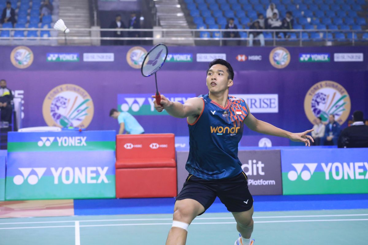 Jonatan melangkah mulus ke 16 besar India Open 2025