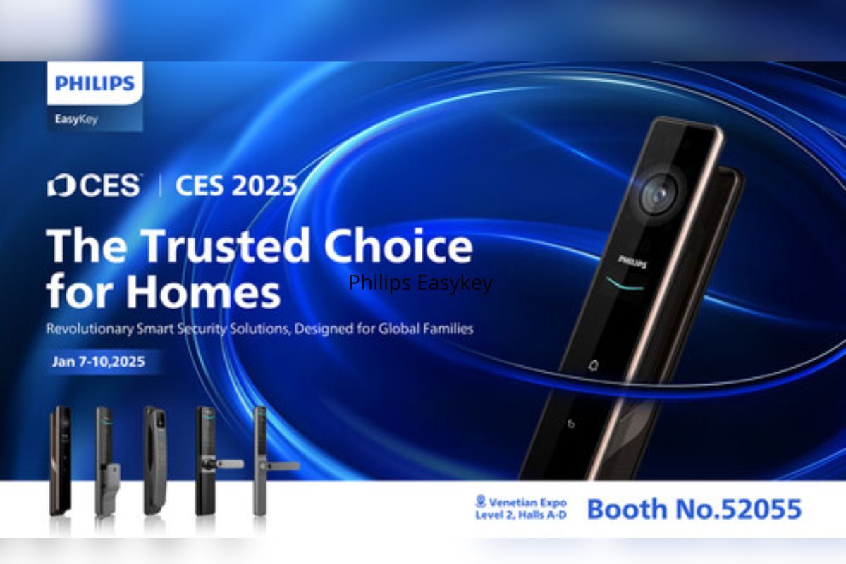 Philips Easykey Hadir di CES 2025, Usung Era Baru dalam Sistem Keamanan 