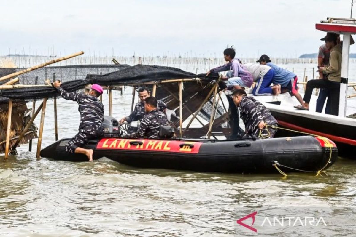 KKP: Penyidikan pagar laut Tangerang tetap lanjut meski usai dibongkar