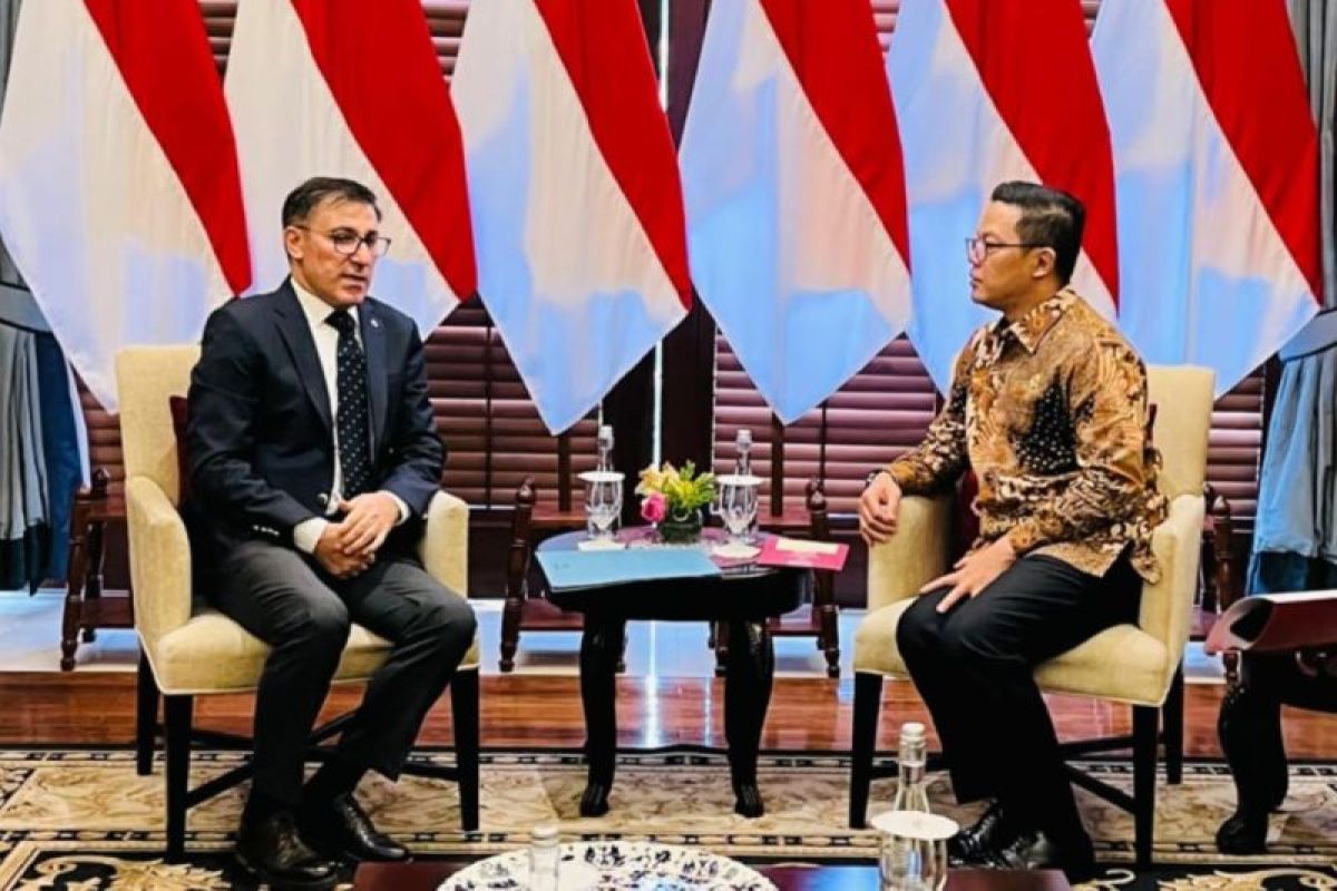 Menlu RI, Dubes Turki bahas capaian 75 tahun kerja sama bilateral