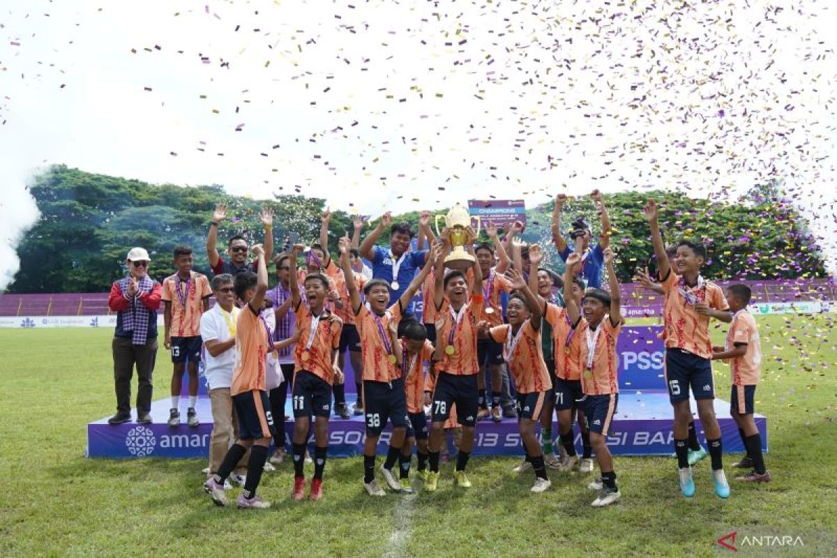 SSB Mitra Manakarra juara Piala Soeratin U-13 Sulawesi Barat