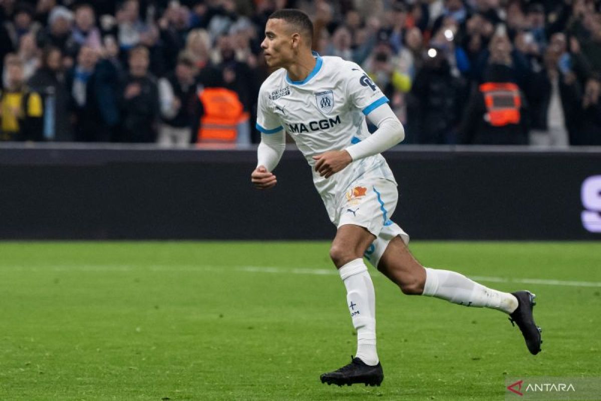 Mason Greenwood pimpin daftar top skor sementara Liga Prancis