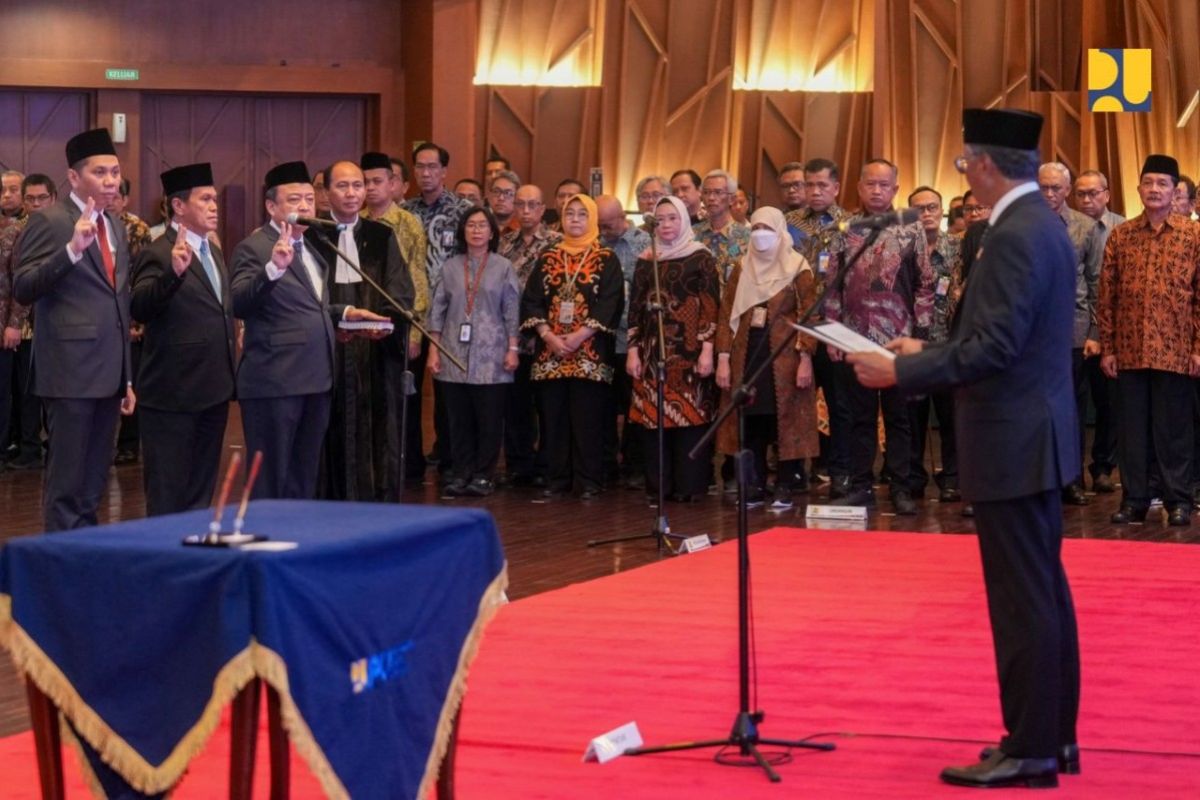 Menteri PU instruksikan pejabat yang dilantik dukung Astacita Presiden