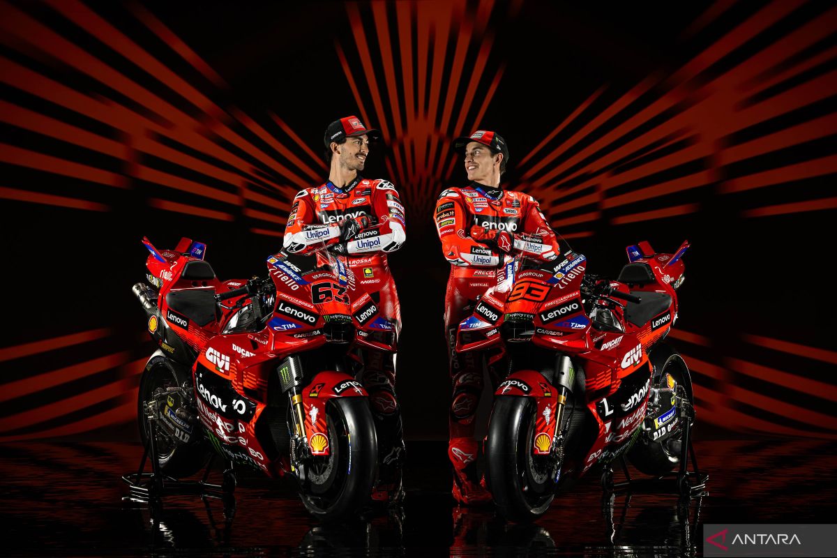 Livery baru Ducati milik Bagnaia-Marquez resmi diluncurkan