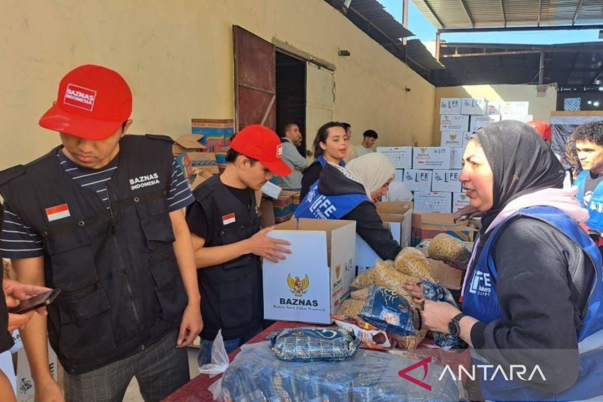 Baznas siapkan 41 truk kontainer bantuan untuk dikirim ke Palestina