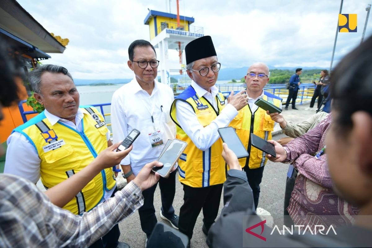 Menteri PU: Bendungan Jatigede tingkatkan produksi padi 2,5 kali lipat