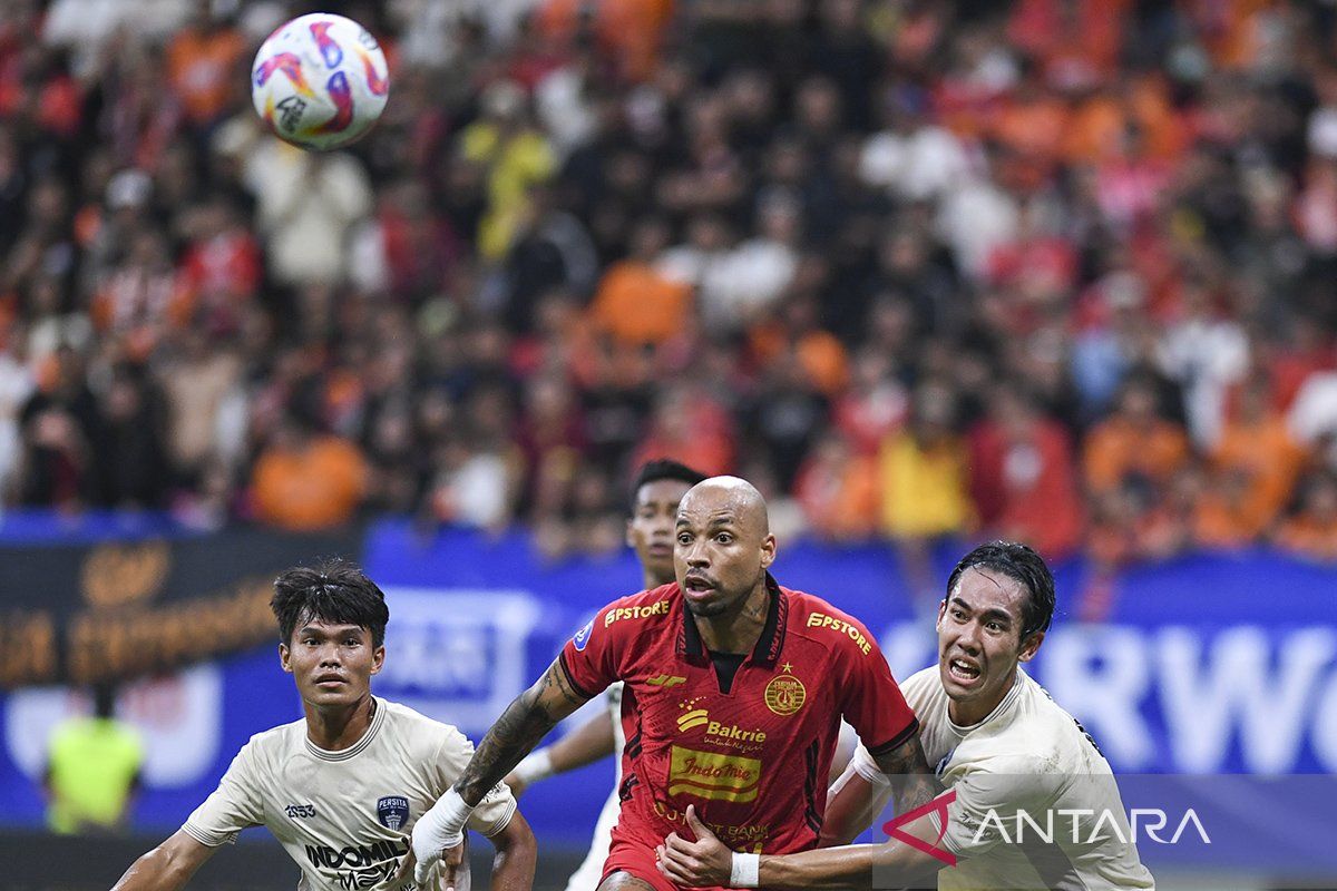 Liga 1: Tuan rumah Persija Jakarta kalahkan Persita 2-0