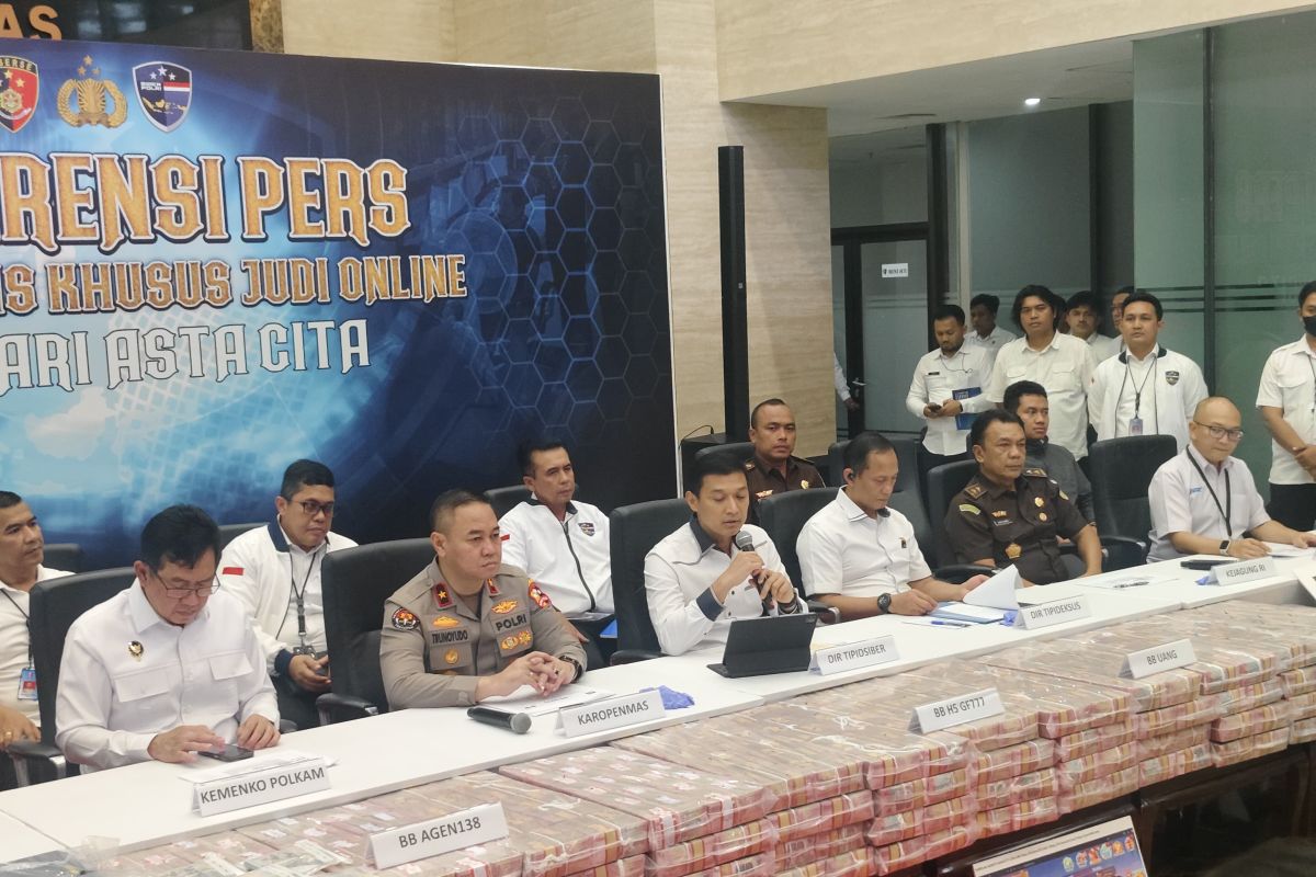 Polri: Tersangka judol 