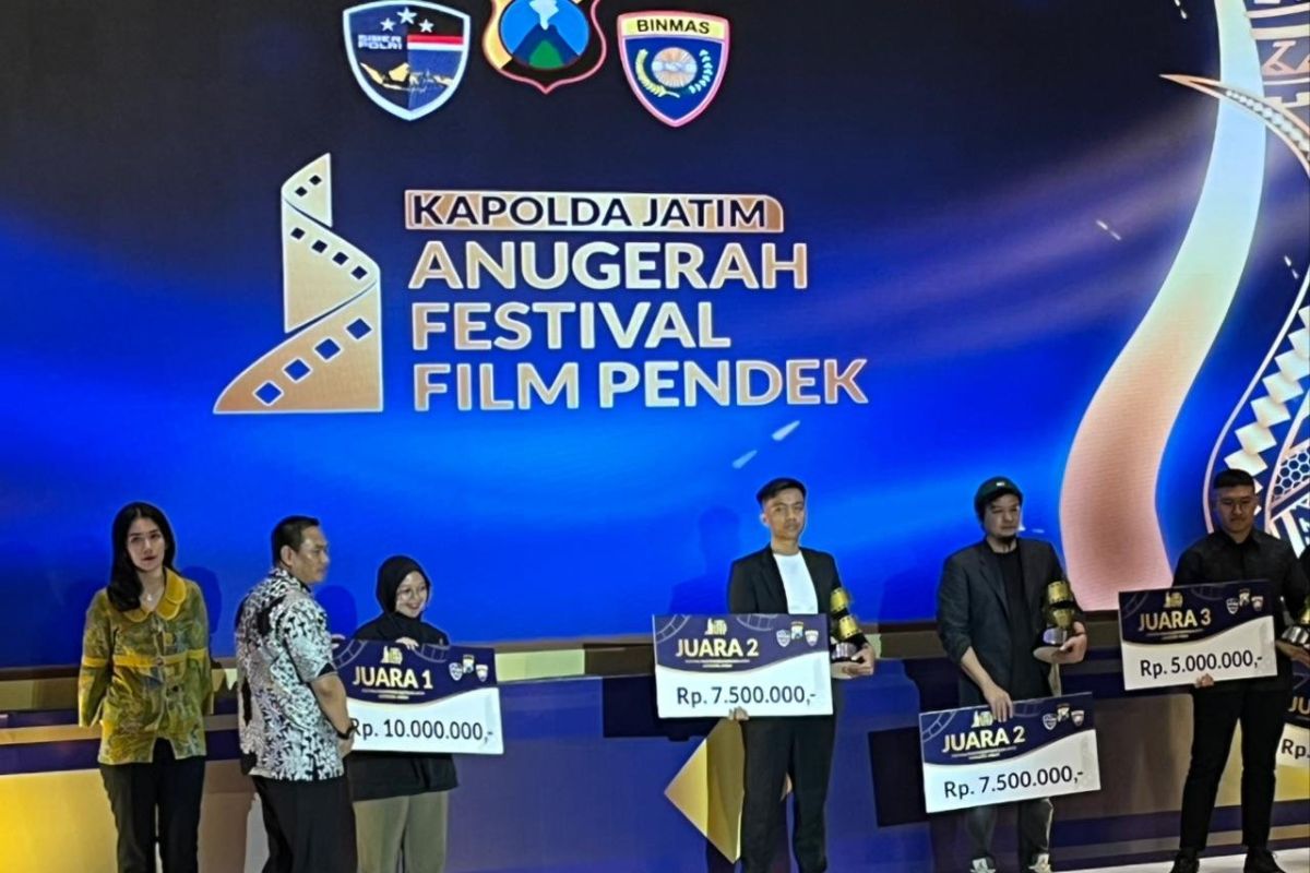 Polda Jatim sosialisasi bahaya judi online lewat festival film pendek