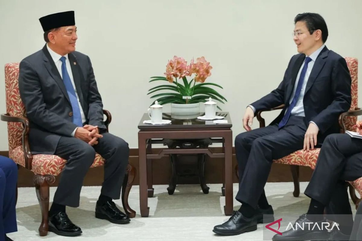 Menhan perkuat kerja sama dan hubungan bilateral RI-Singapura