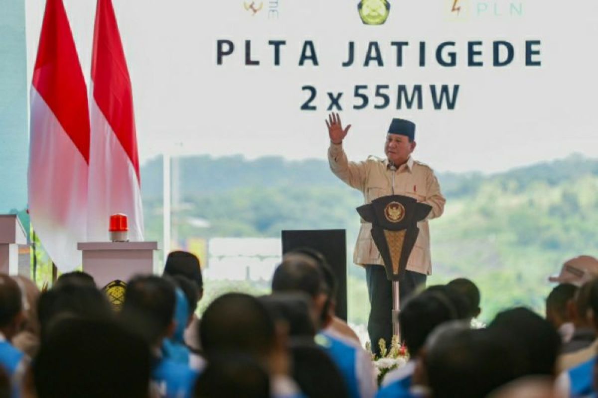 Presiden Prabowo resmikan proyek ketenagalistrikan terbesar di dunia