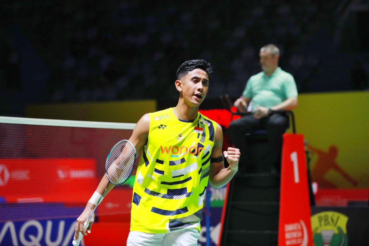 Jonatan Christie melaju ke perempat final setelah atasi Lin Chun-Yi