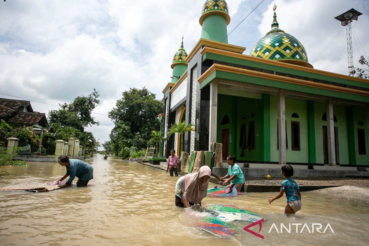 Enam kecamatan di Sragen terdampak banjir akibat luapan air sungai