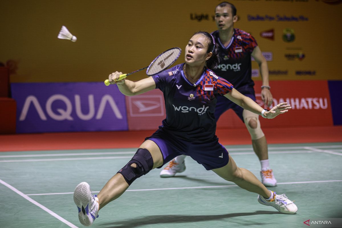 Rinov/Lisa melaju ke perempat final, Jafar Felisha terhenti