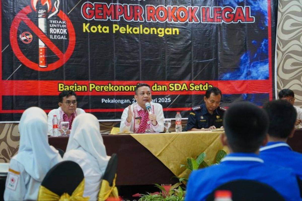 Pemkot Pekalongan  kampanyekan gerakan antirokok ilegal