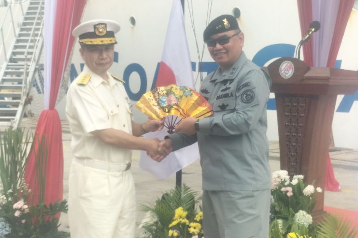 Bakamla dan Japan Coast Guard latihan bersama dalam menangkal perompak