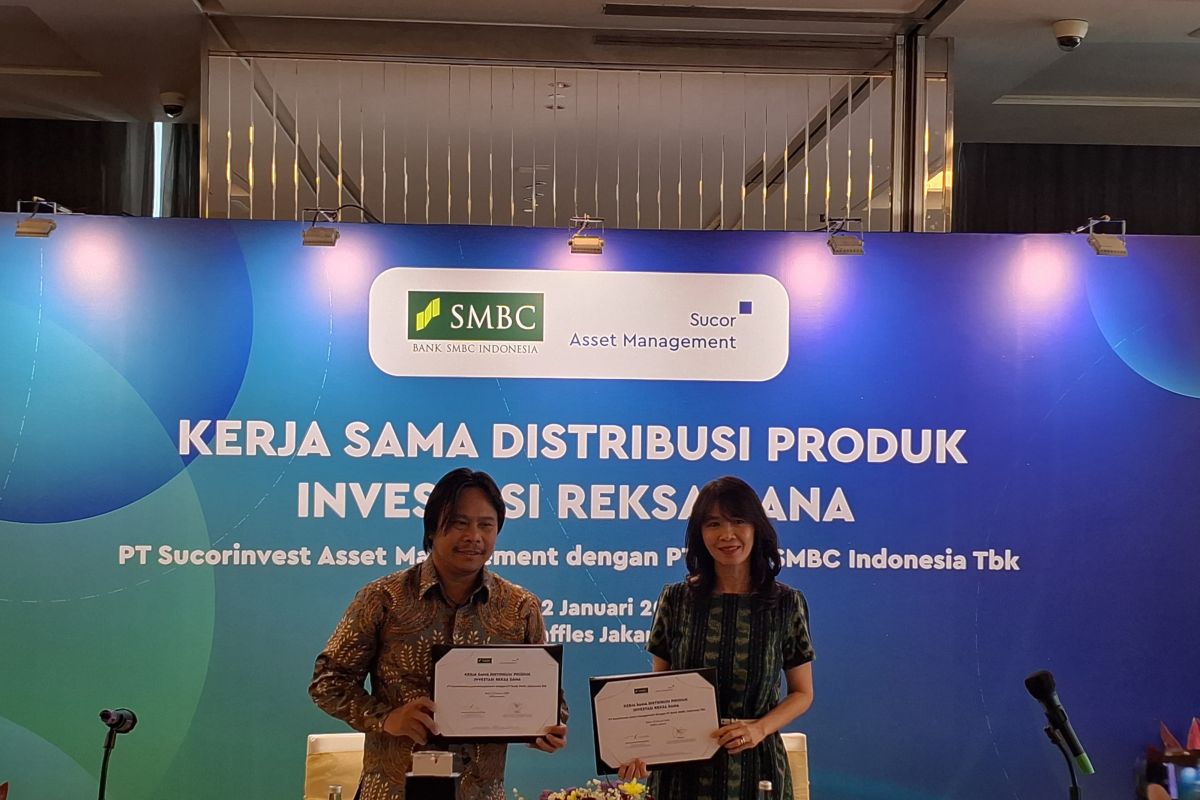 Sucor AM gandeng Bank SMBC kerja sama distribusikan produk reksa dana