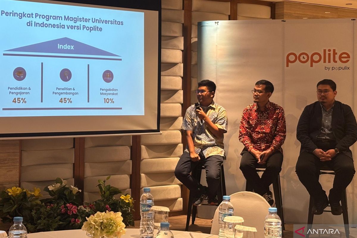 Populix merilis peringkat program magister universitas di Indonesia