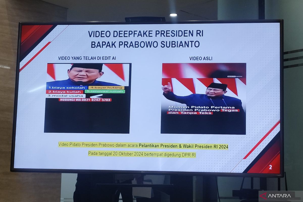 Polri dan Komdigi lakukan patroli siber cegah video deepfake