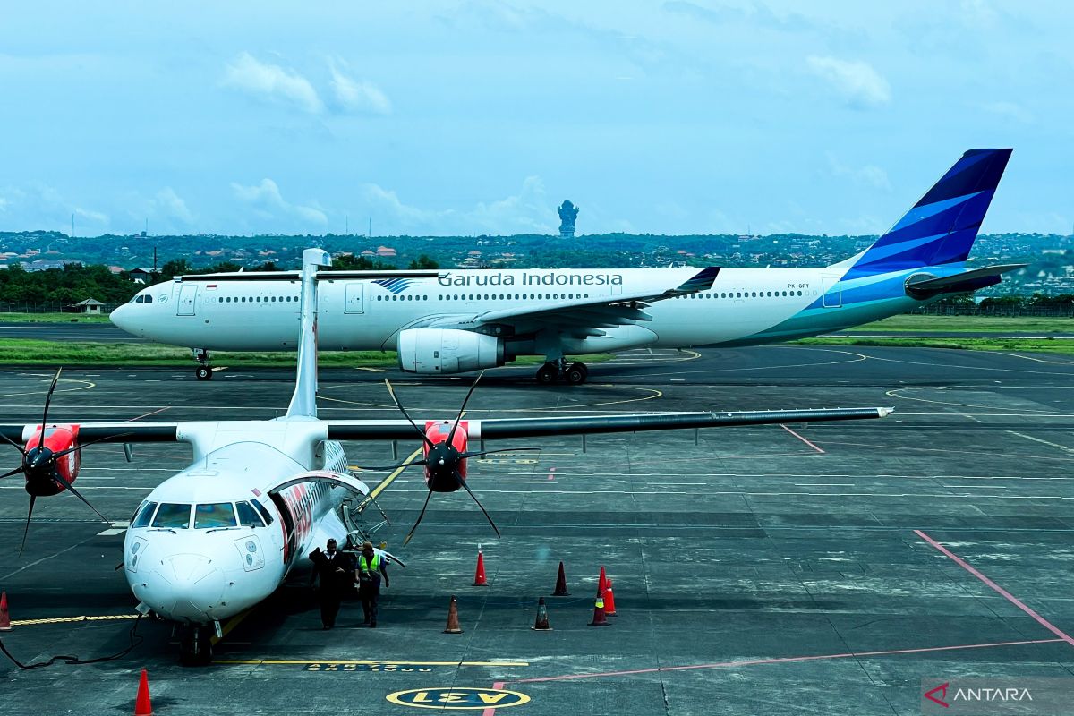 Bandara Bali cetak sejarah layani  pesawat jumbo Airbus A380 Emirates