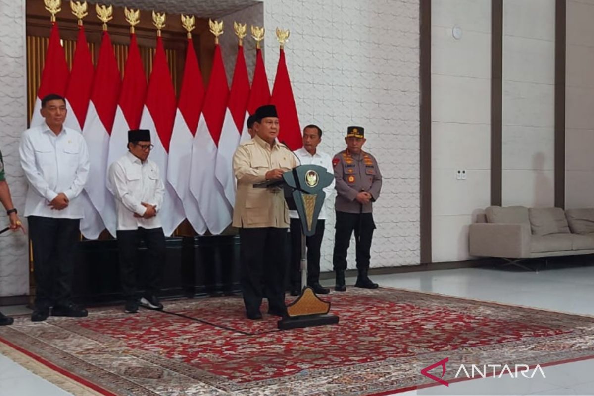 Prabowo perintahkan Kepala BNPB gerak cepat tangani longsor Pekalongan