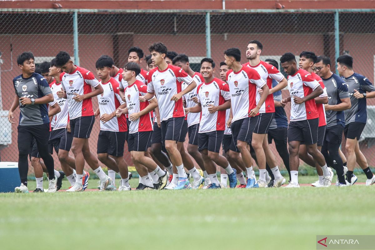 Persiapan Timnas Indonesia U-20 jelang lawan Yordania