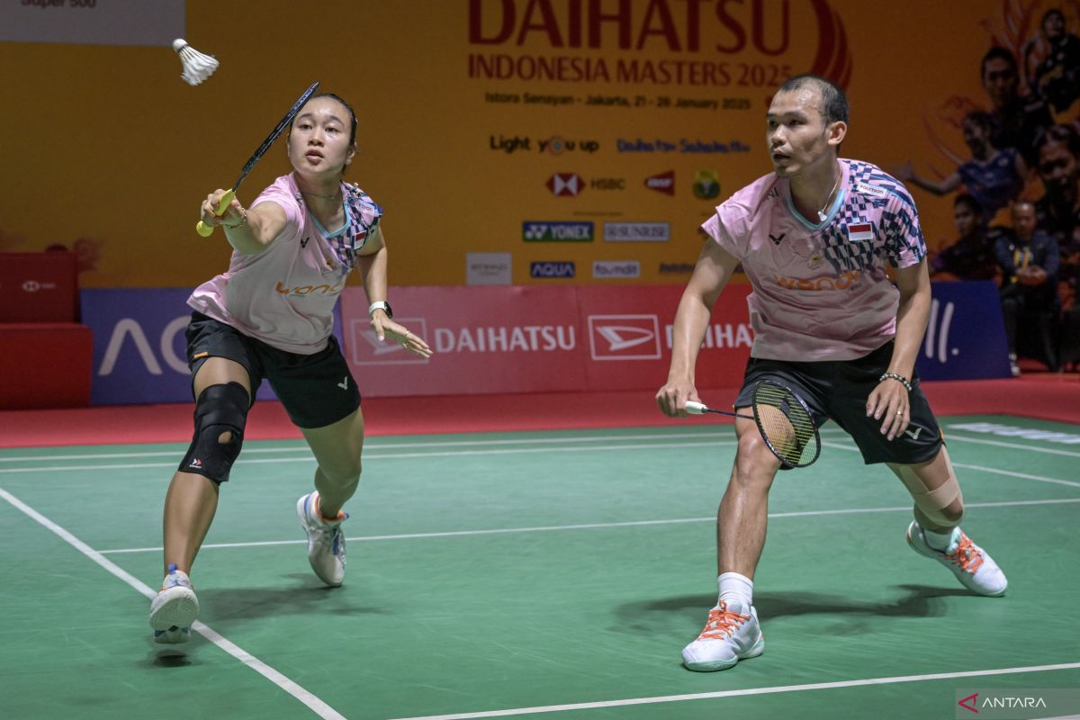 Rinov/Lisa ke semifinal Indonesia Masters 2025