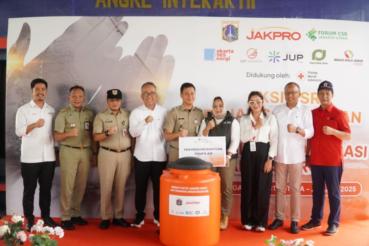 Jakpro Group bersinergi laksanakan penanggulangan banjir Jakarta Utara