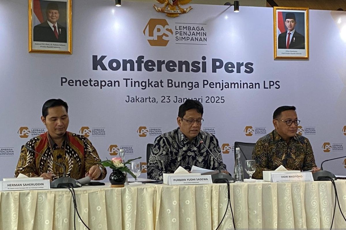 LPS tahan tingkat suku bunga penjaminan bank umum di level 4,25 persen