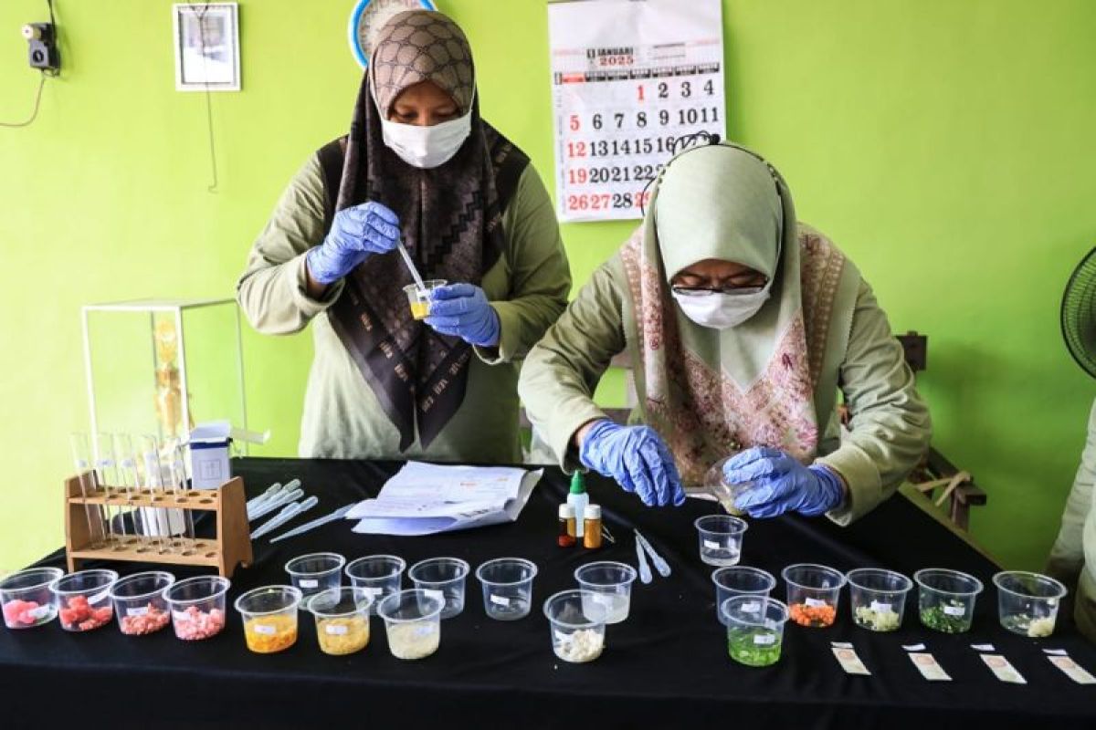 Pemkot Kediri lakukan rapid test kit untuk bahan pangan