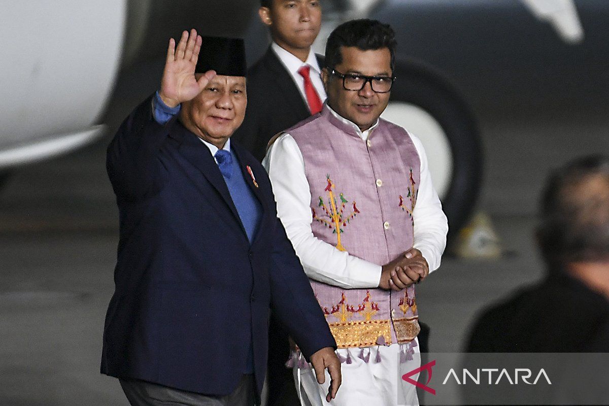 Hari ke-3 di India, ini agenda kunjungan kenegaraan Presiden Prabowo